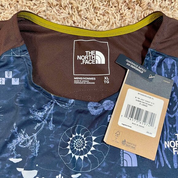 The North Face Men’s Trailwear Lost Coast Moisture Wicking T-Shirt Size XL (New) - Picture 7 of 13